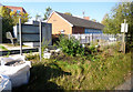 Railway yard at Heald Green station