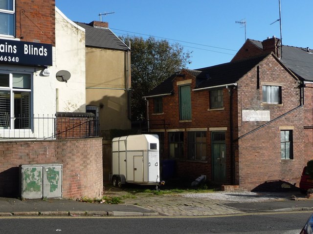 The former premises of Chesterfield Cash Registers Ltd