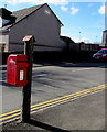 Queen Elizabeth II postbox on a Bryncethin corner