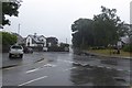 A489 in pouring rain