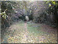 Footpath to the A61, Stretton Hillside