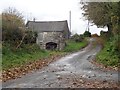 Old coach house near the Upper Road/Glendesha Road junction