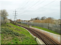 DLR towards Beckton terminus