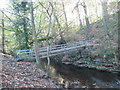 Footbridge over the River Loxley near Olive House