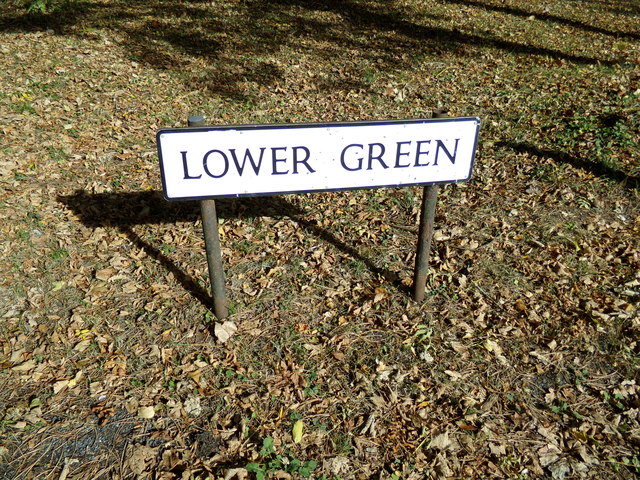 Lower Green sign