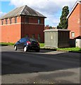 Western Power Distribution electricity substation, Church Street, Caerleon