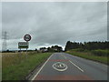 A93 approaching Carsie