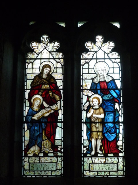 Window inside St. Faith's Church (Nave | Bacton)