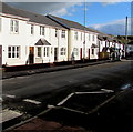 White houses, Mill Street, Caerleon