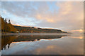NH3809 : Shoreline at South End of Loch Ness, Scottish Highlands by Andrew Tryon