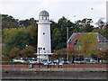 SD5129 : Lighthouse at Albert Edward Dock by Thomas Nugent