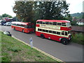 Retro Buses at Bewdley Railway Station