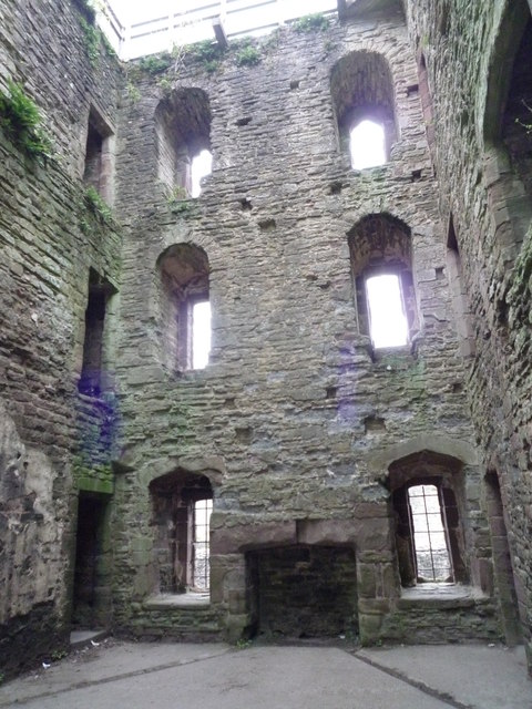 Inside Ludlow Castle (Keep)