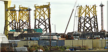 J3575 : Wind turbine parts, Harland & Wolff, Belfast  -  November 2018(1) by Albert Bridge