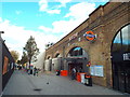 TQ3383 : Hoxton station entrance by Malc McDonald