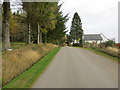 Minor road approaching Windyhillocks