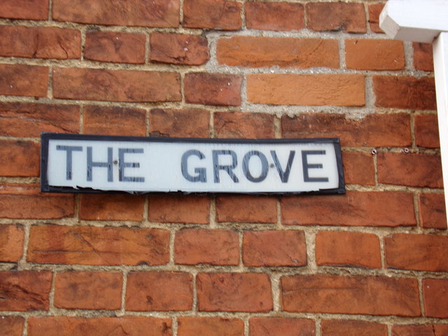 The Grove sign