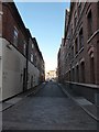 Looking from Marble Street into Chancery Street