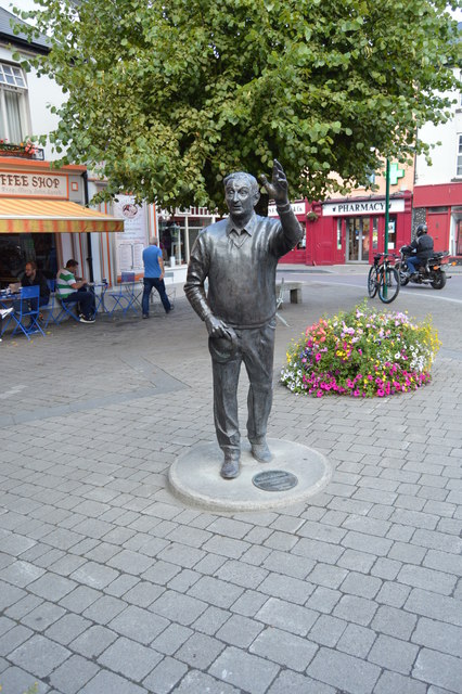 Statue of John B Keane