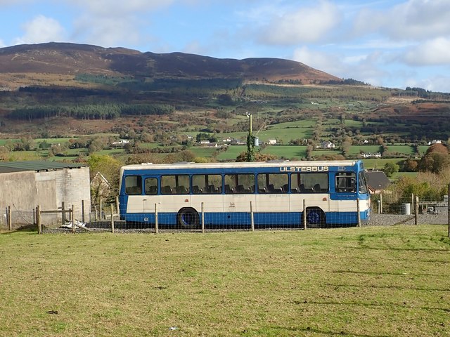 Preserved Classic Ulsterbus NXI 4247 at Forkhill