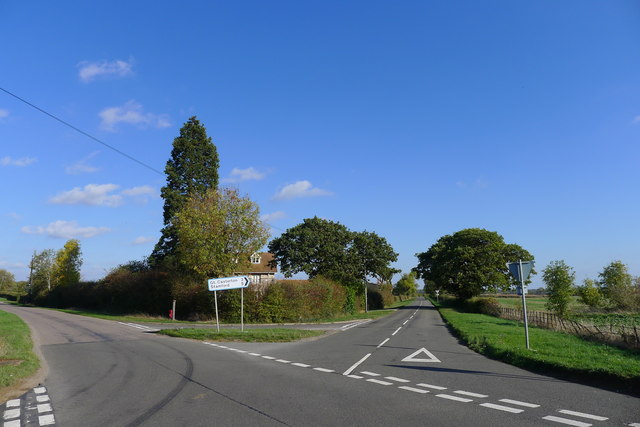 Empingham Lane passing Cross Roads Farm