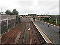 The north end of Carstairs station