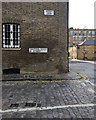 TQ3480 : Corner of Wapping Dock Street and Cinnamon Street, Wapping by Robin Stott