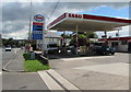 Esso filling station, Newport Road, Castleton