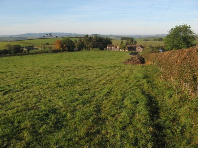 Pasture view to Pen-y-cwm