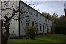 TR2765 : Cottages near Monkton church by Robert Eva