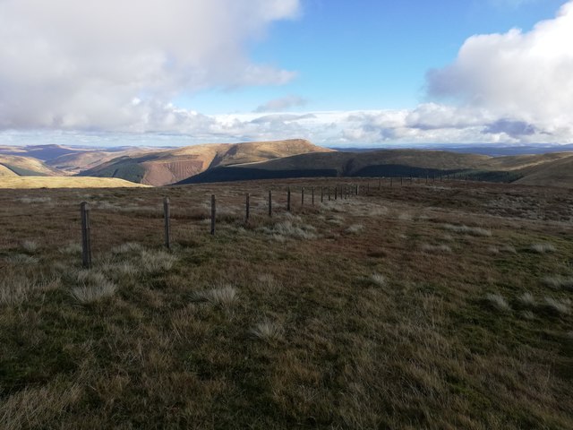 Boundary Fence on Capel Fell