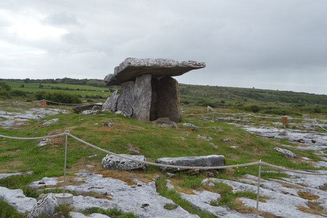 Poulnabrone Dolmen N Chadwick Geograph Ireland