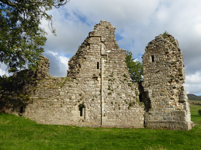 The ruins of Pendragon Castle