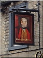 Sign for the Granby Arms, Uppermill