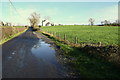 Water lying along Drumduff Road