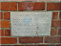 Stone on Como Street Bridge