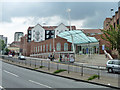 Mawney Medical Centre and entrance to Romford Shopping Hall