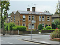 Houses on corner of Western Road, Romford