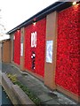 Bromsgrove Poppy Wall Outside the Methodist Church Hall