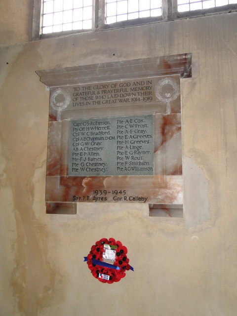 Stanhoe War Memorial