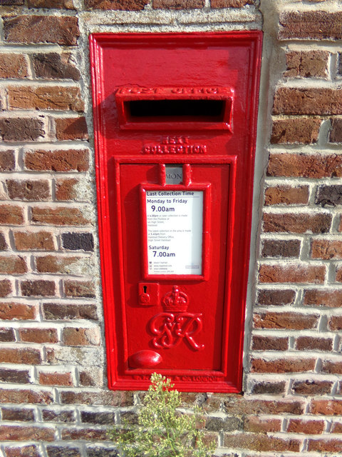 Hedingham Road George VI Postbox © Geographer :: Geograph Britain and ...