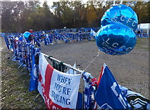SK5802 : Tributes near the King Power Stadium, Leicester by Mat Fascione