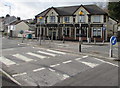 Zebra crossings to the Dukes Arms, Morriston, Swansea