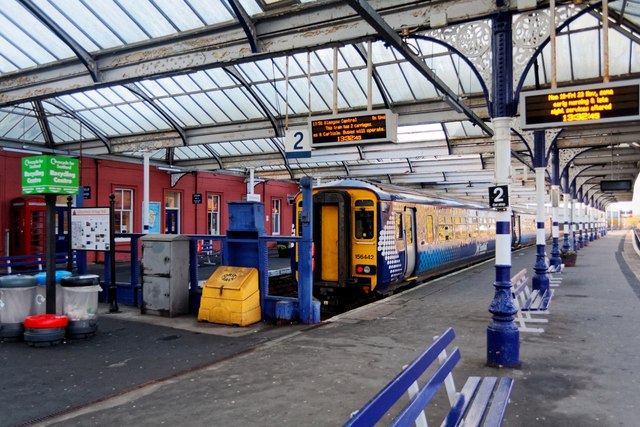 Kilmarnock Railway Station Platforms 1, 2 & 3