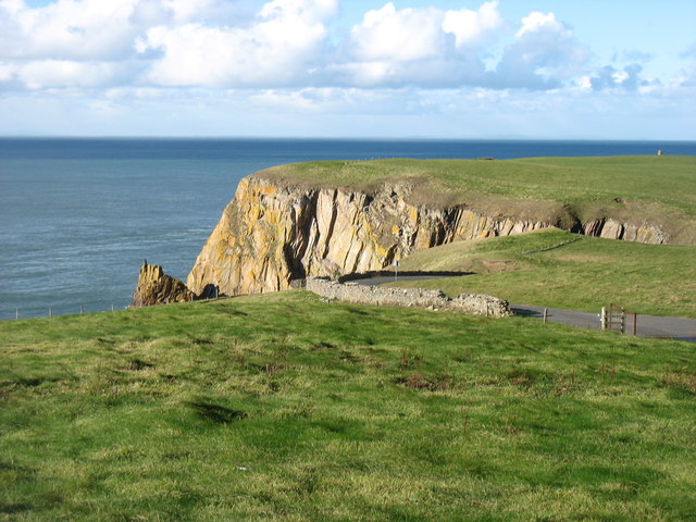 Cliffs at the Mull of Galloway