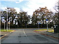 Approaching the A1074 from Churchill Road