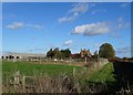 Approaching Haughton Park House Farm