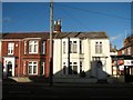 Terraced houses in Lancaster Road