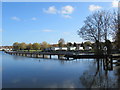 Evesham Weir & Lock on the River Avon