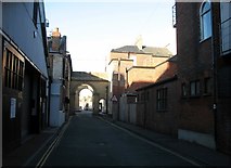 TG5306 : View north on Wellington Mews by Evelyn Simak